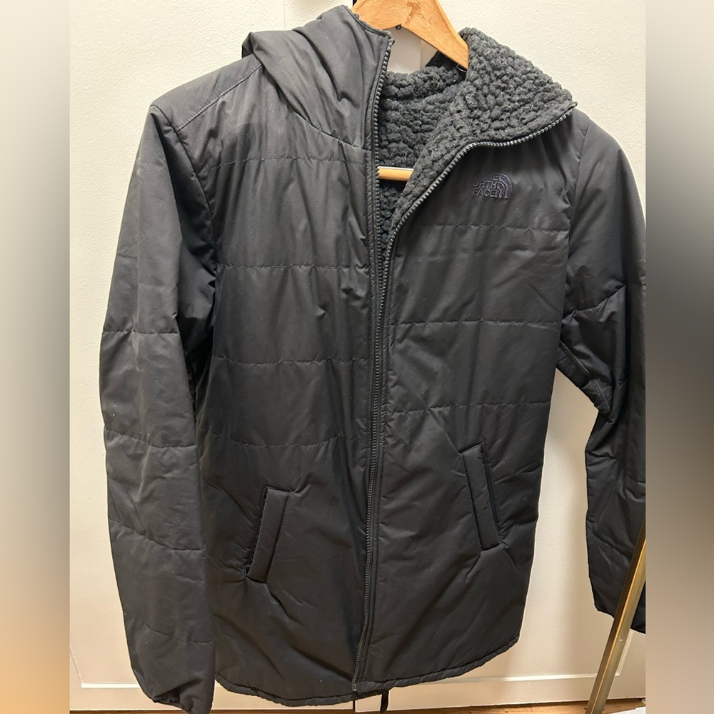 North Face Women’s Jacket with Fleece Lining - size S